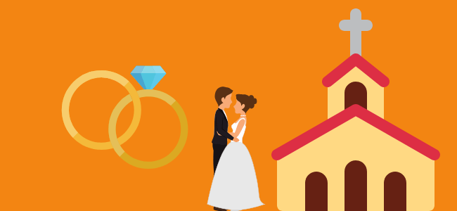 Kirkebryllup kan være billigt