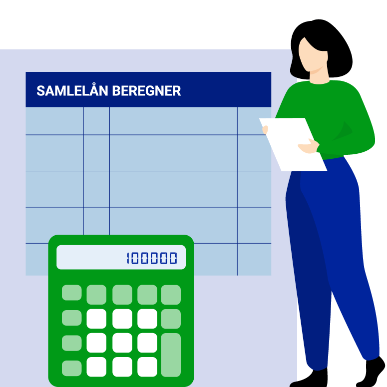 Samlelån beregner