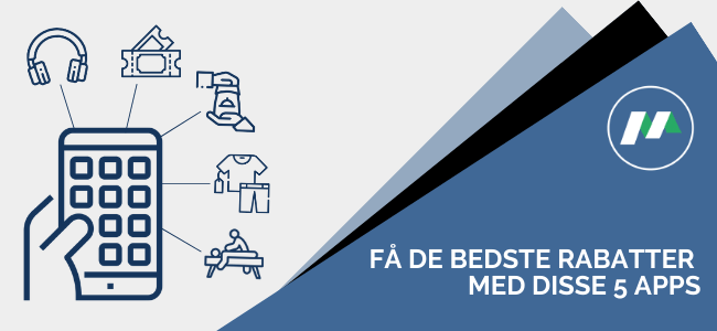 Få de bedste rabatter med disse 5 apps